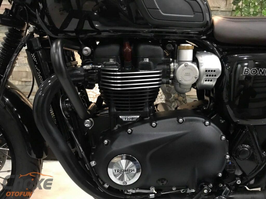 Triumph Bonneville T120 Black 2022 Xe Mới Đẹp