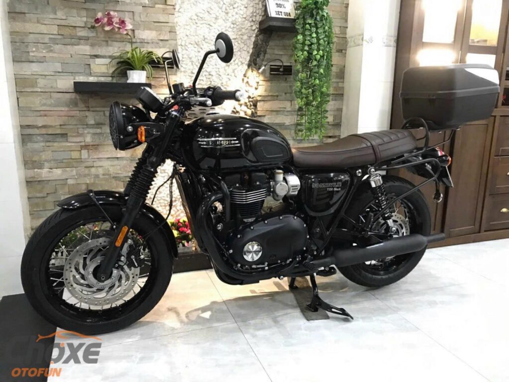 Triumph Bonneville T120 Black 2022 Xe Mới Đẹp